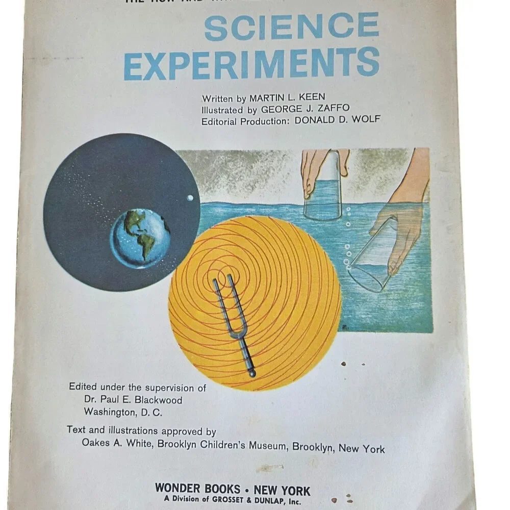 Vintage The How and Why Wonder Book of Science Experiments